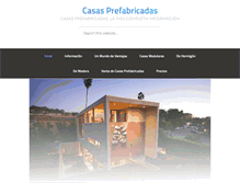 Tablet Screenshot of casas-prefabricadas.org
